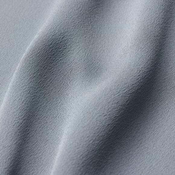 Giuliva Heritage XH&M dusky Blue Satin Crepe Long Sleeves Dress S - Picture 9 of 14